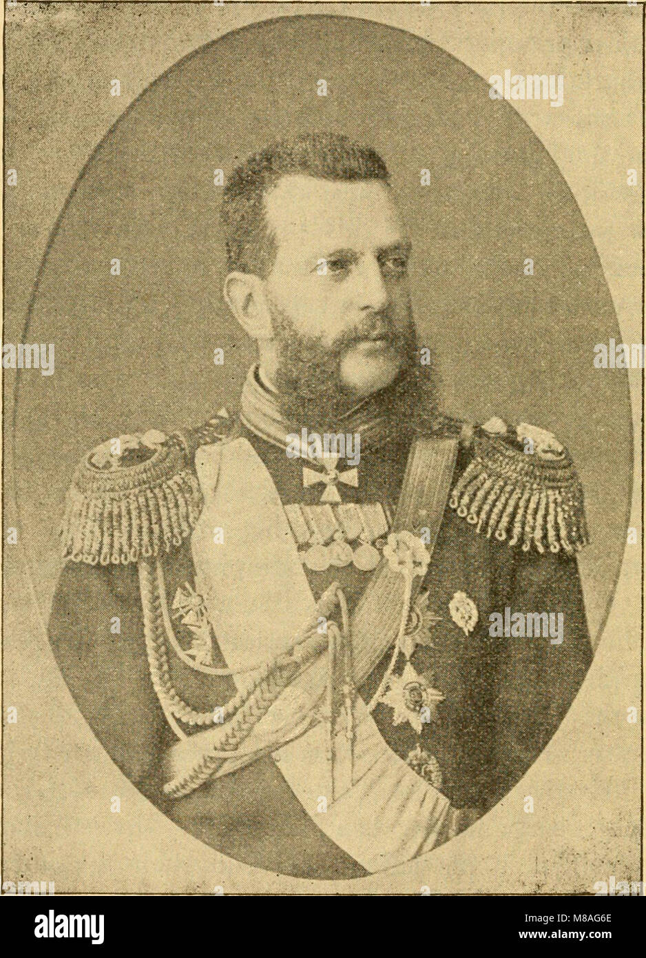 El Gran Duque Vladimir Alexandrovich de Rusia, c Foto de stock