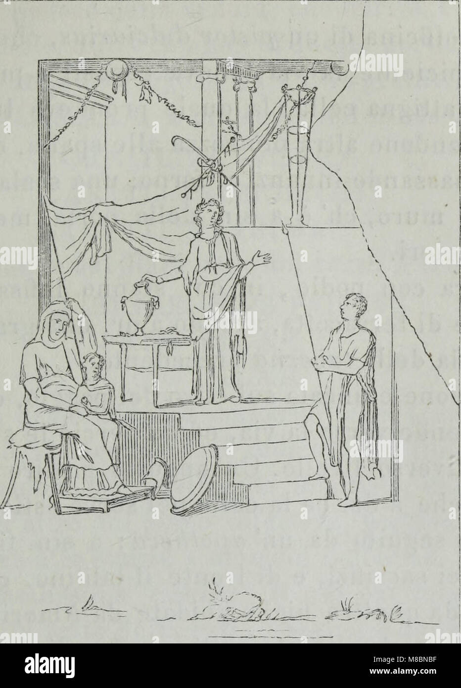 Descrizione di Pompei (1875) (14779054434) Foto de stock
