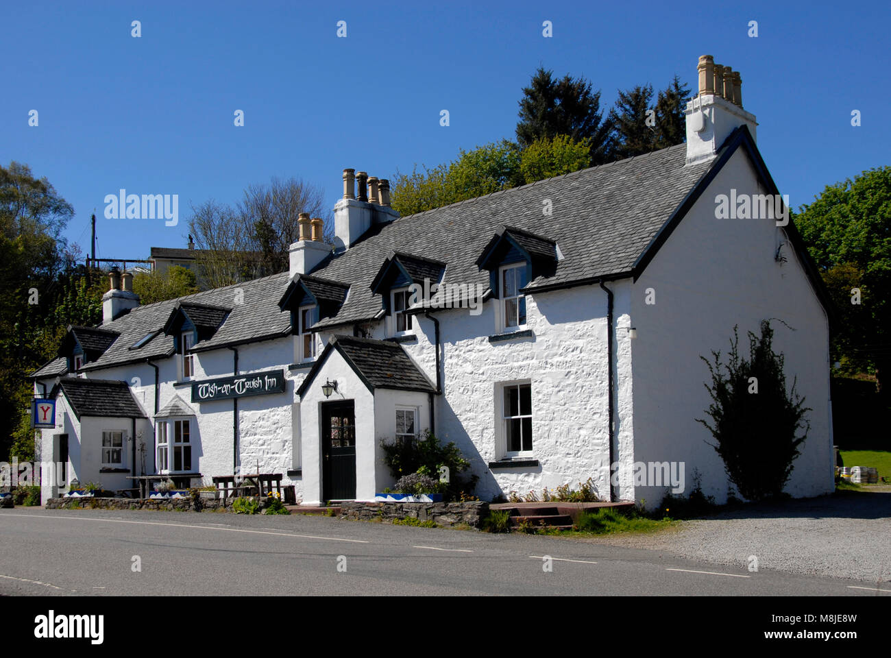Tigh un Triish Inn, Seil, Escocia Foto de stock