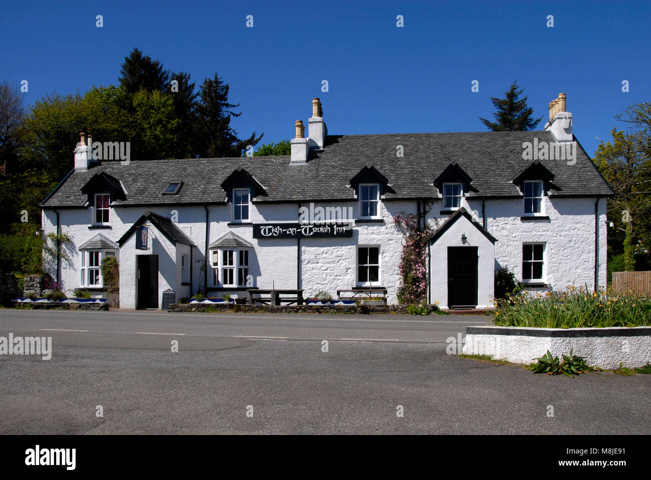 Tigh un Triish Inn, Seil, Escocia Foto de stock