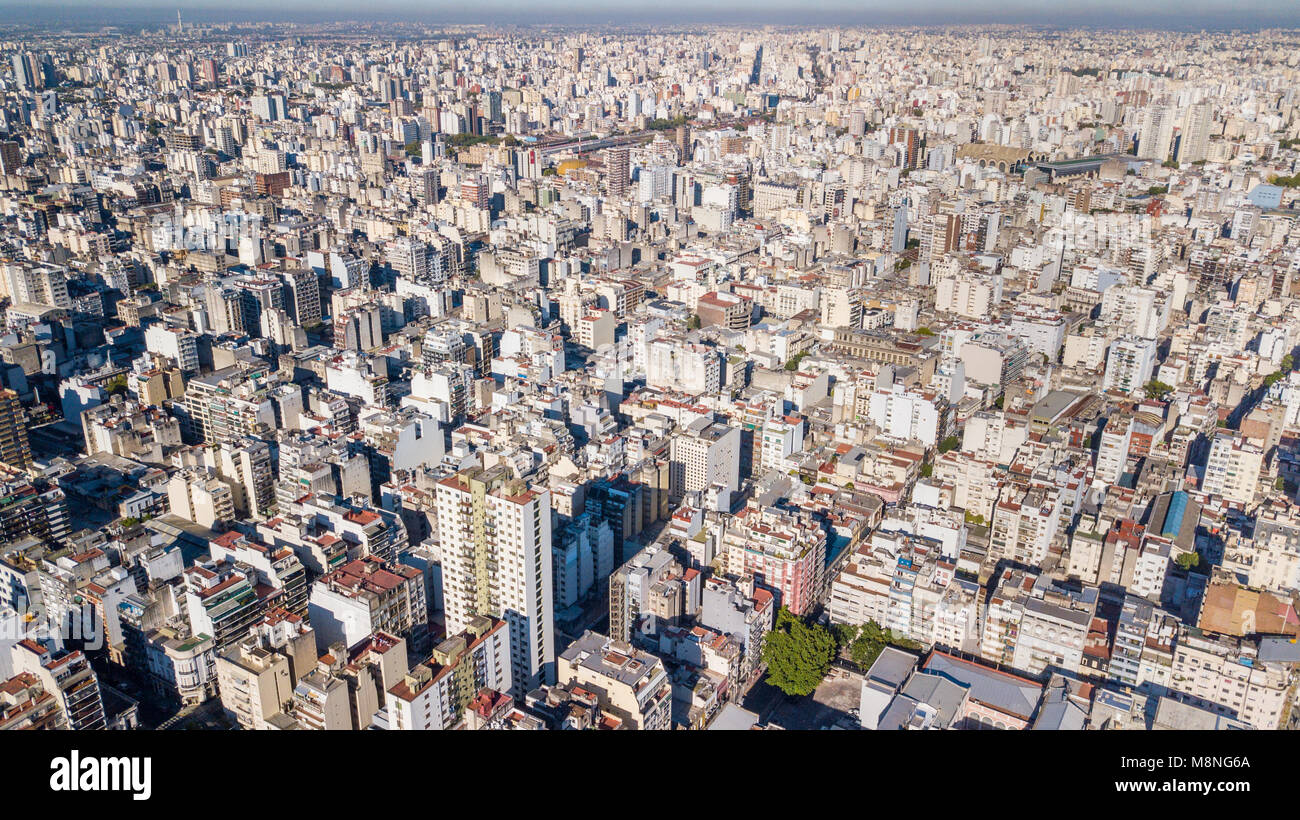 Vistas de Buenos Aires, Argentina Foto de stock