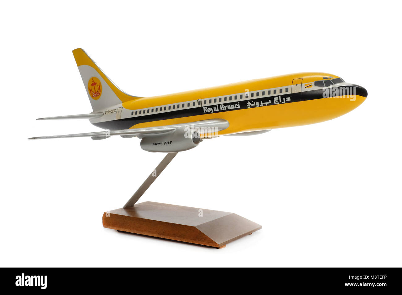 Royal Brunei Airlines (VR-Utilizar) Boeing 737-200 de pasajeros modelo jet Foto de stock