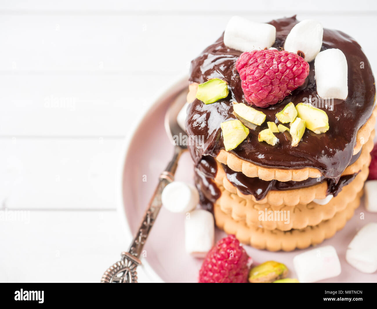 Galleta De Chocolate Fotos e Imágenes de stock Alamy