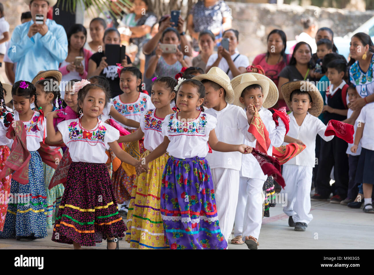 San Juan Teitipac, Oaxaca, México realizar durante la infancia y la