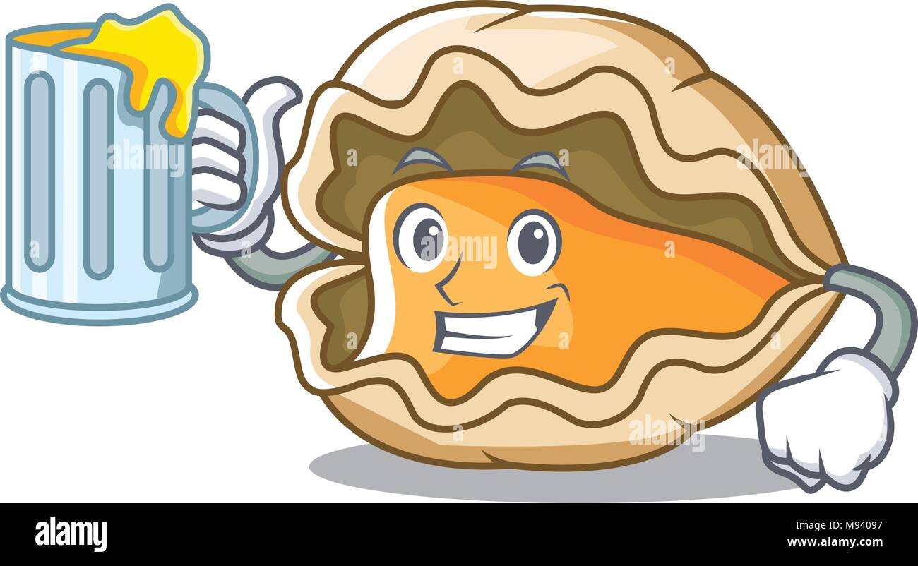 Con jugo de ostras del estilo de dibujos animados de mascotas Imagen Vector de stock - Alamy Con jugo de ostras del estilo de dibujos animados de mascotas Imagen Vector de stock - Alamy