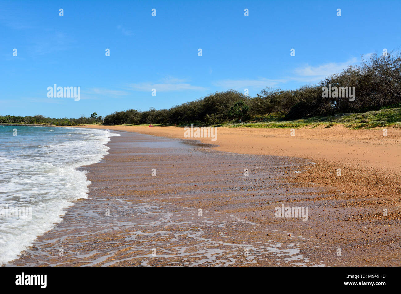 Mon Repos playa cerca de Bundaberg en Queensland, Australia. Foto de stock
