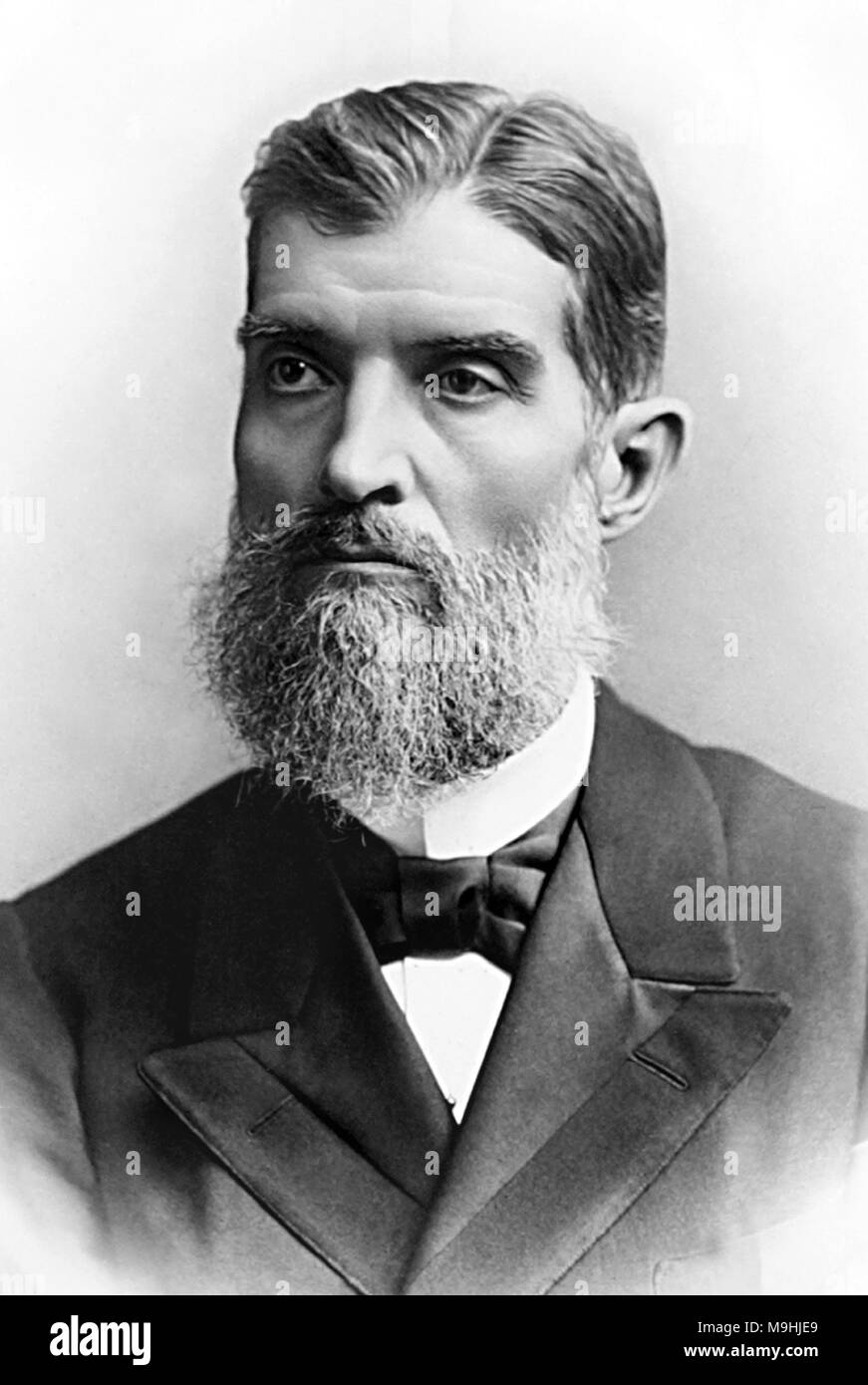 Prudente José de Morais e Barros (1841 - 1902), tercer presidente de Brasil. Foto de stock