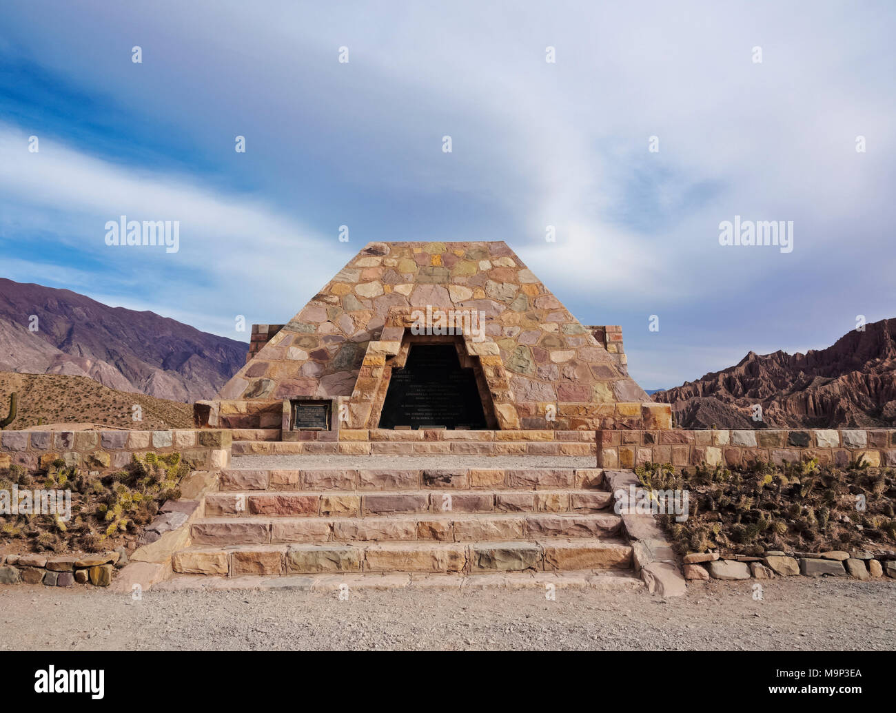 El Pucará de Tilcara, fortificación ruinas pre-incas, Tilcara, Provincia de Jujuy, Argentina Foto de stock