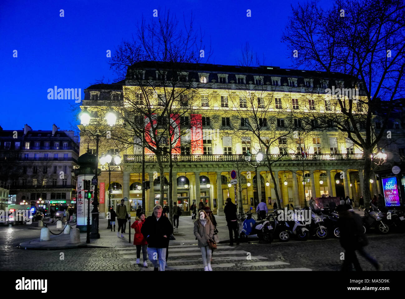 Teatro Comedie Francaise, París, Francia Foto de stock