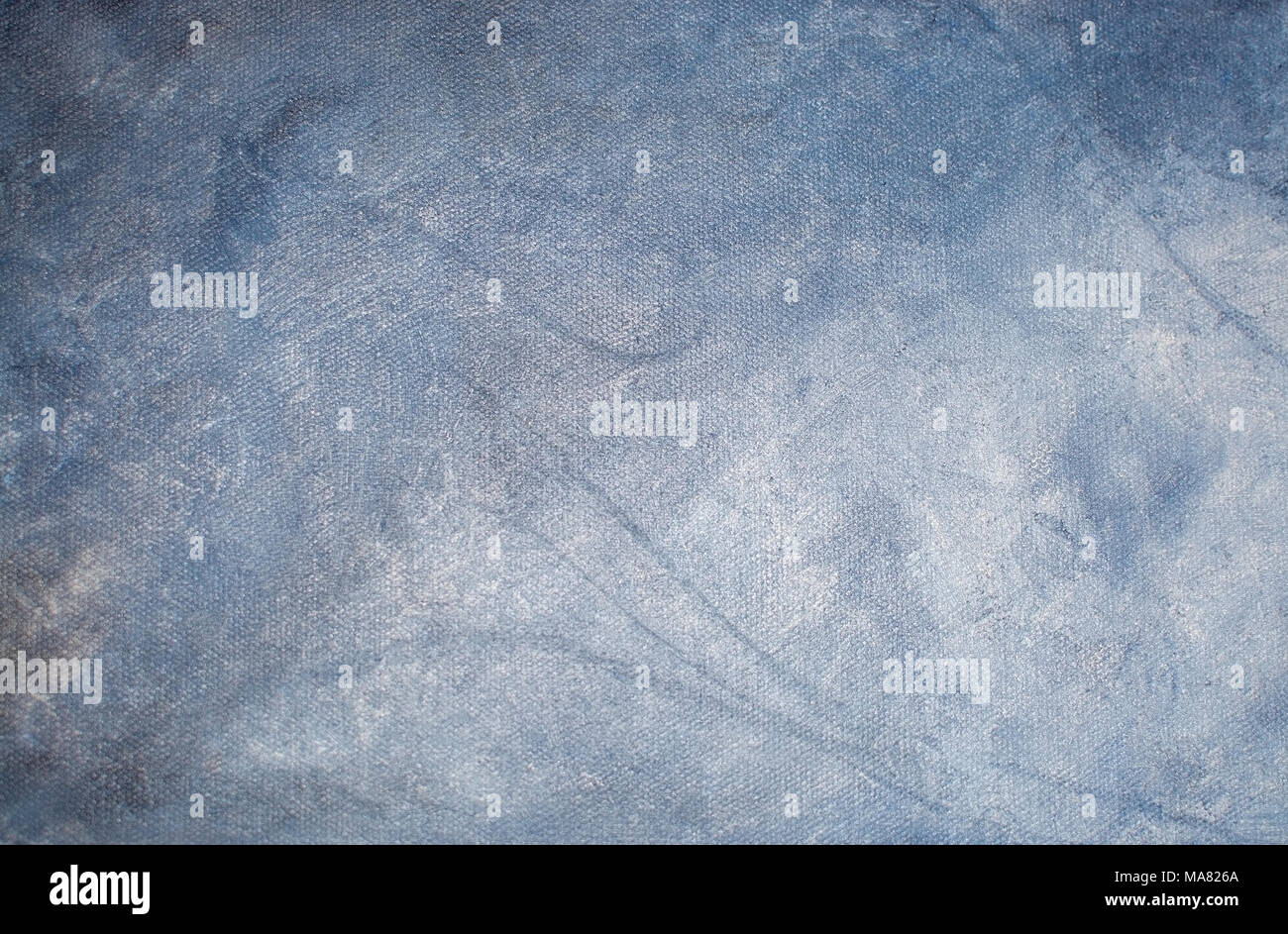 Gris azulado óleo lienzo copia fondo textura espacial Foto de stock