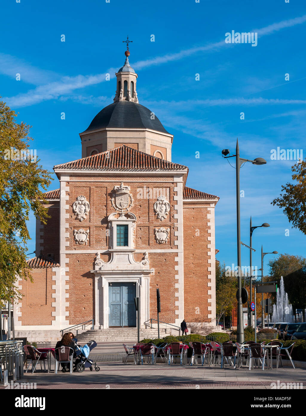Iglesia de Nuestra Señora de las Angustias. Aranjuez. Madrid. España  Fotografía de stock - Alamy