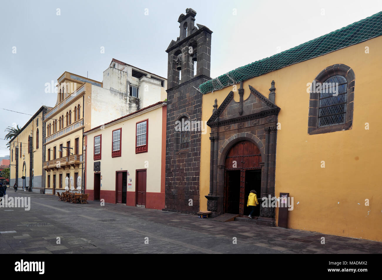 El casco antiguo de la ciudad de la laguna de Tenerife en las islas Canarias,  España Fotografía de stock - Alamy