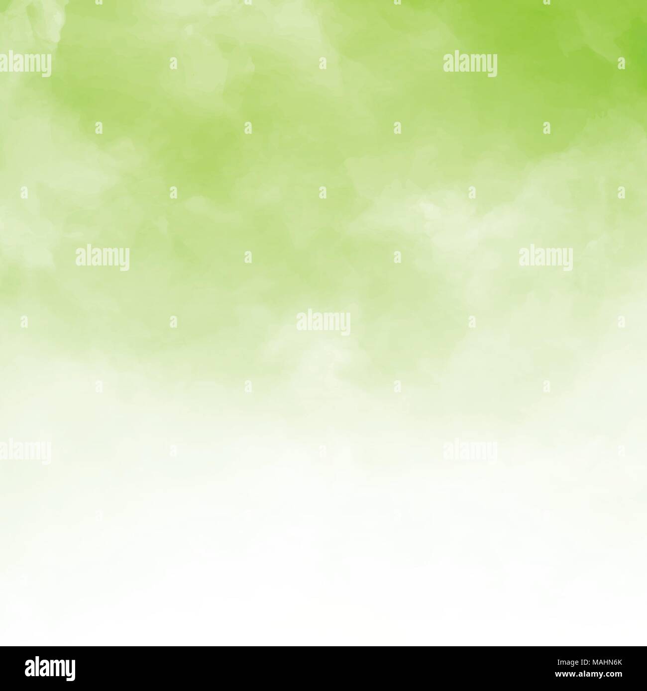Detalle de nubes blancas sobre fondo verde natral y textura con espacio de copia. Ilustración vectorial Ilustración del Vector