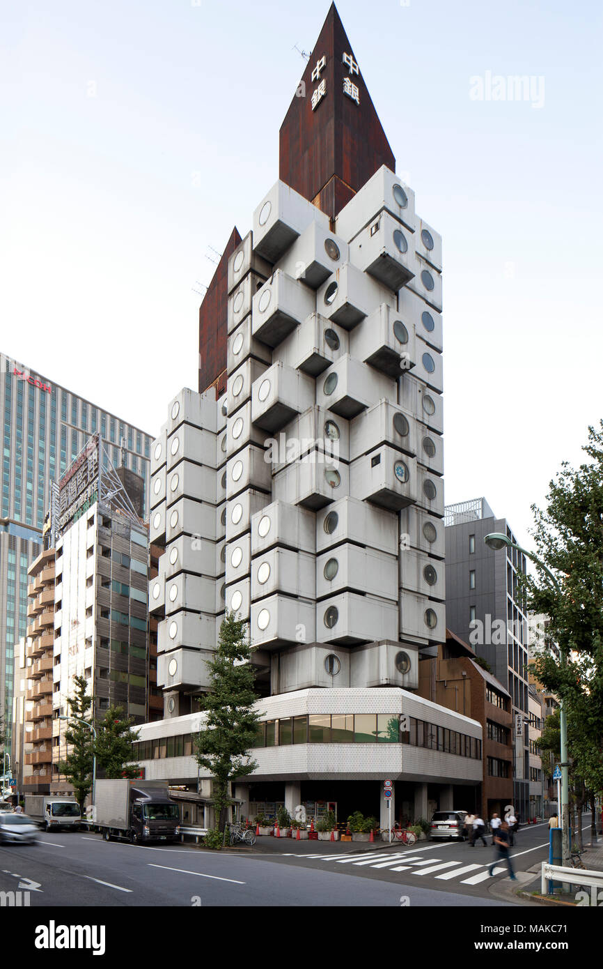 Nakagin capsule tower fotografías e imágenes de alta resolución Alamy