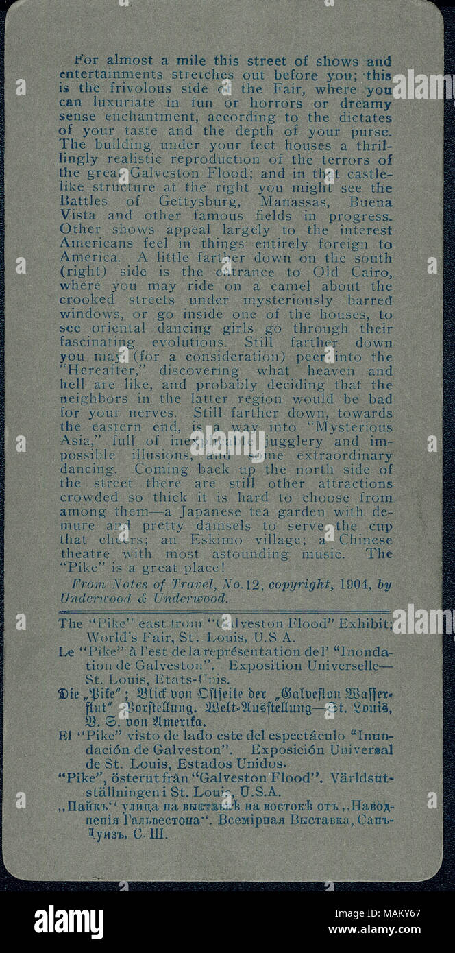 Inundación de galveston fotografías e imágenes de alta resolución Alamy