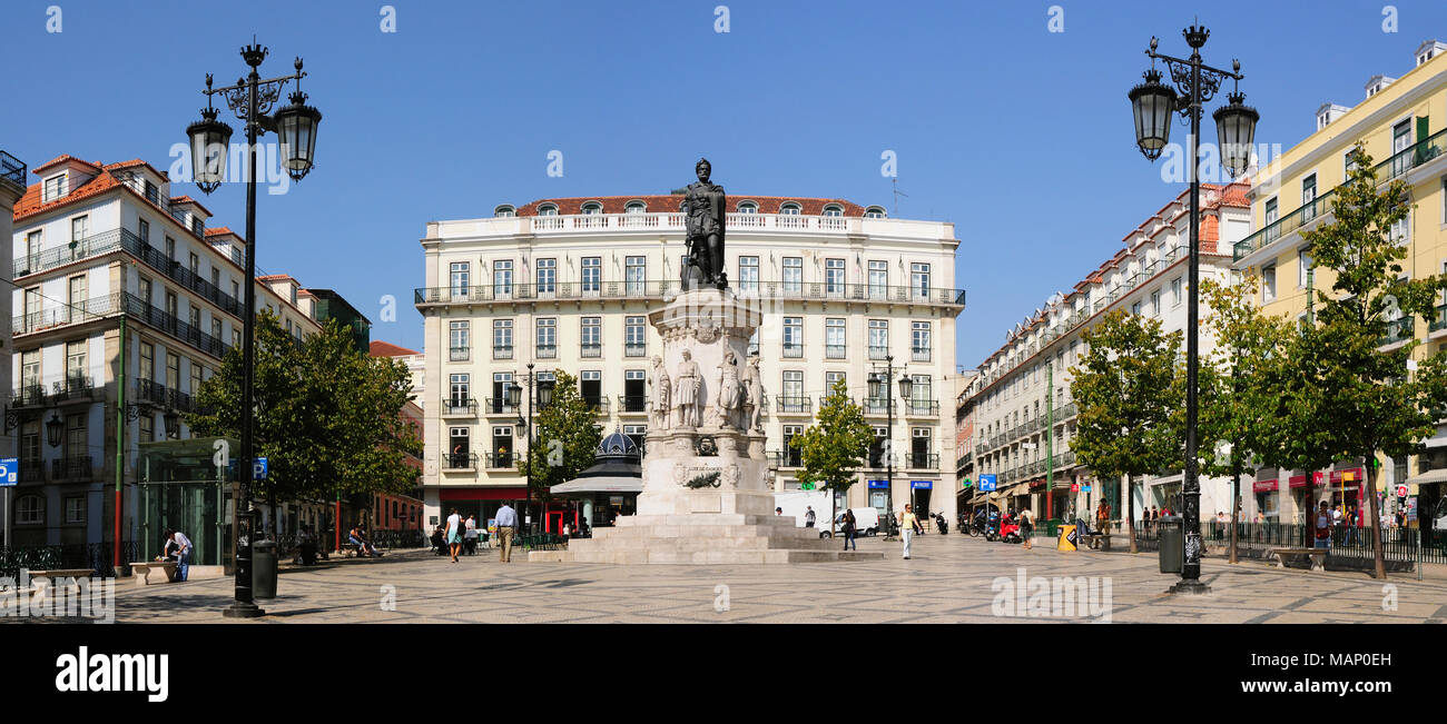 Largo de Camões. Lisboa, Portugal Fotografía de stock - Alamy