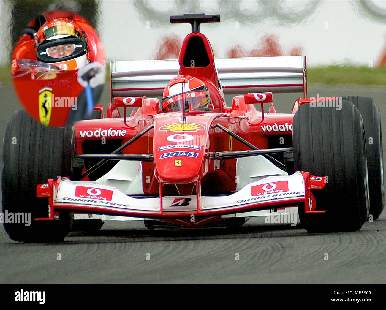 Michael Schumacher Foto de stock