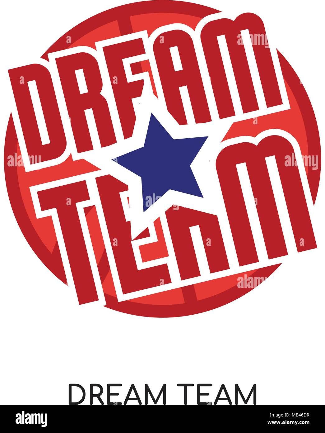 Download Dream Team logo aislado sobre fondo blanco para tu web ...