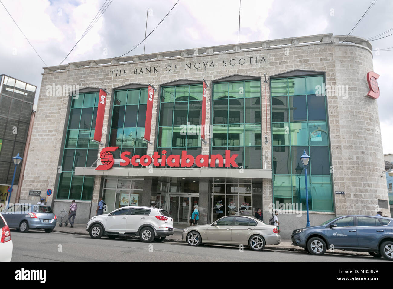 Scotiabank edificio en Bridgetown, Barbados Fotografía de stock Alamy