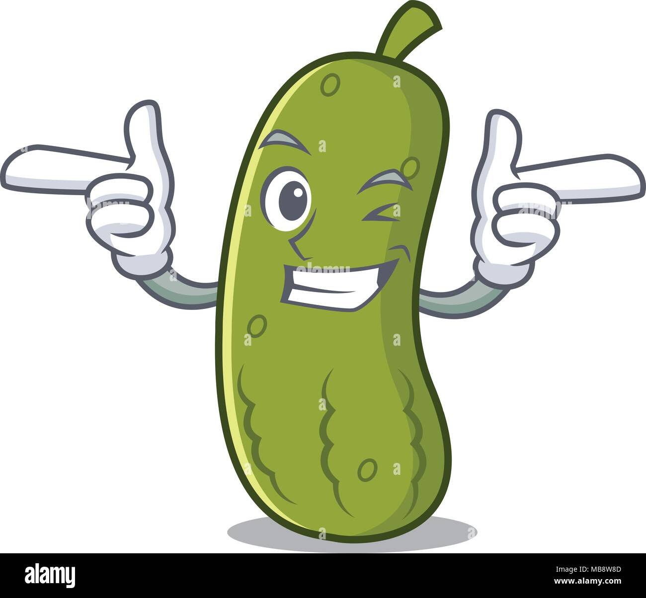Pickle mascot Imágenes vectoriales de stock Alamy