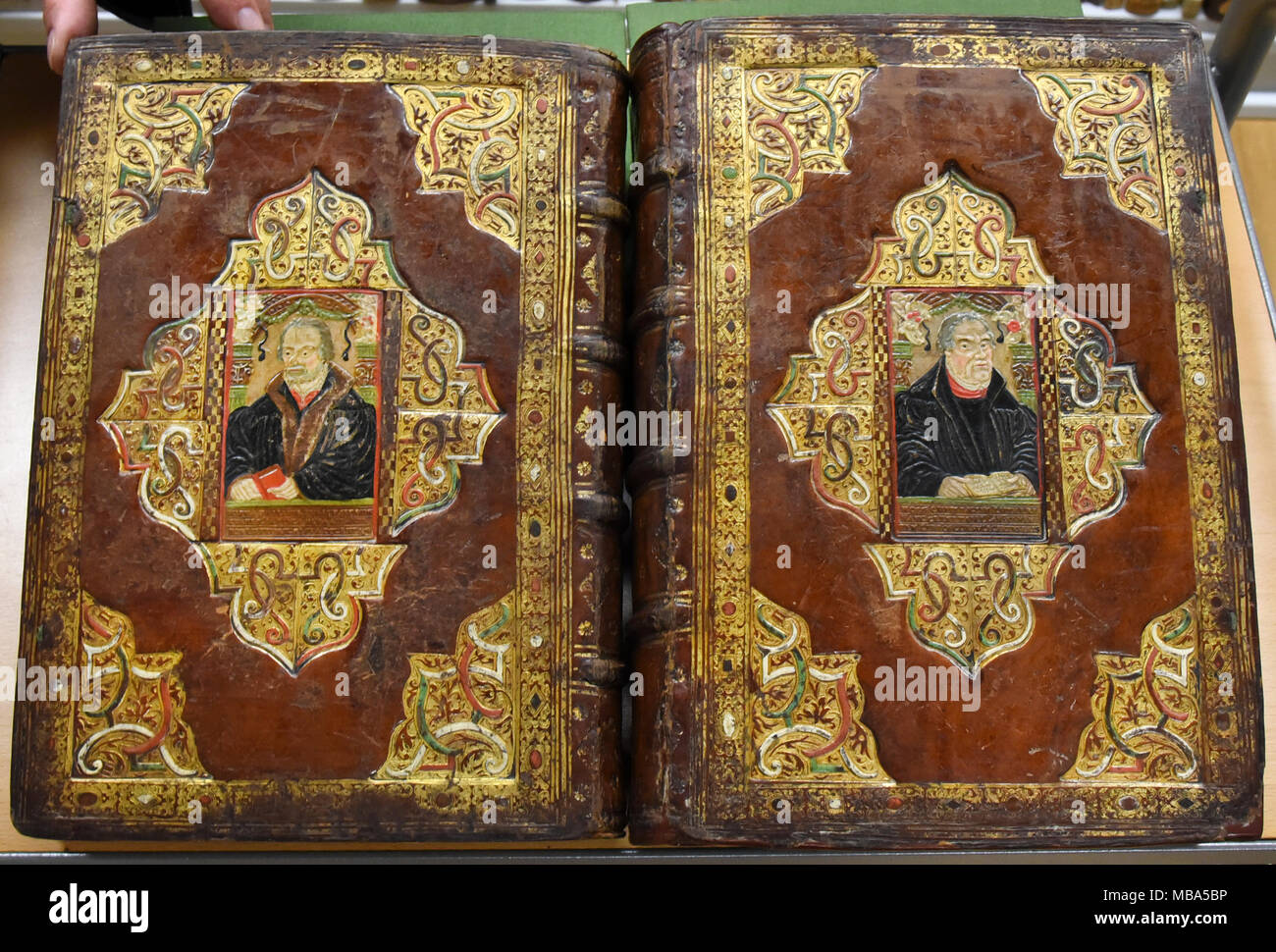 09 de abril de 2018, Lutherstadt Wittenberg, Alemania istorian