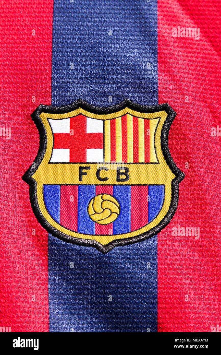 Camiseta de barcelona fc fotografías e imágenes de alta resolución - Alamy