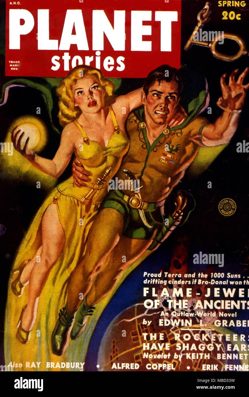 Revistas de ciencia ficción y horror. historias de cobertura