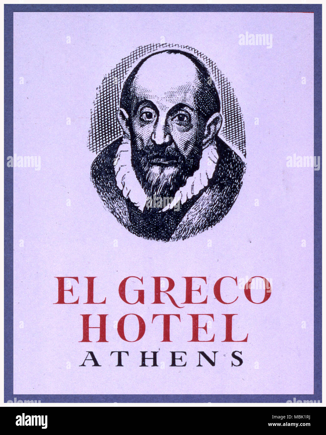 El Greco Hotel Foto de stock