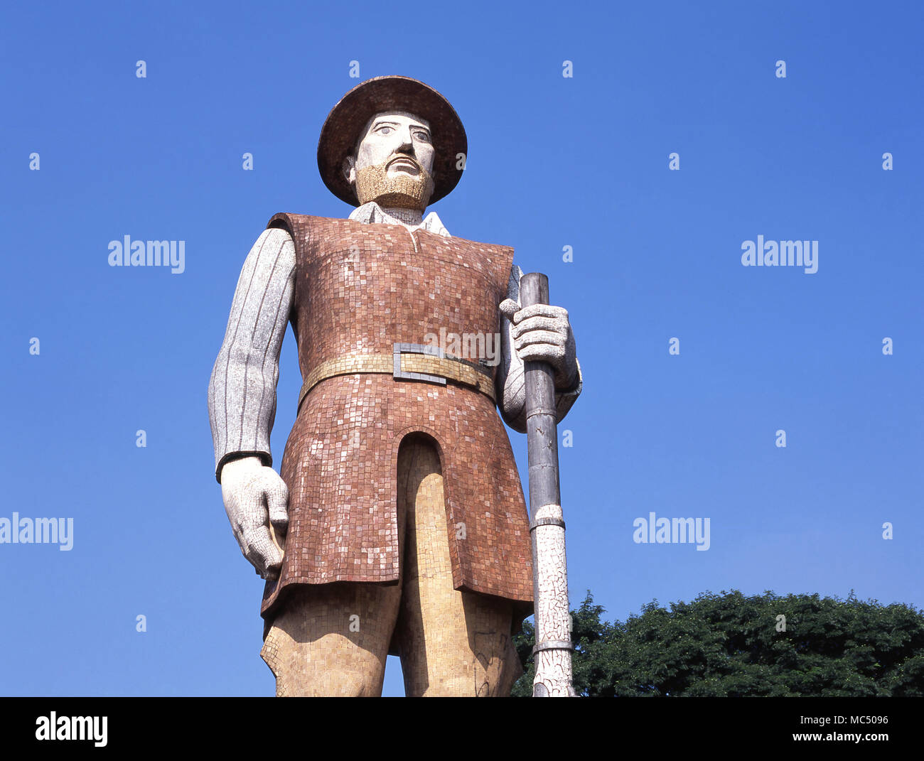 Estatua, Borba Gato, Avenida de Santo Amaro, Sao Paulo, Brasil Fotografía  de stock - Alamy