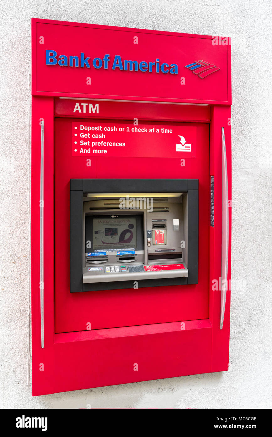 Bank of america atm fotografías e imágenes de alta resolución Alamy