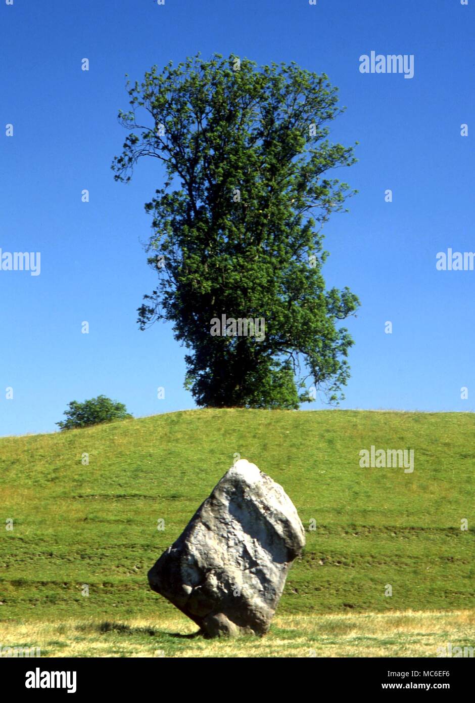 Stones - Parte del círculo de piedra de Avebury, dice que se han construido alrededor de 2.500 A.C. Foto de stock