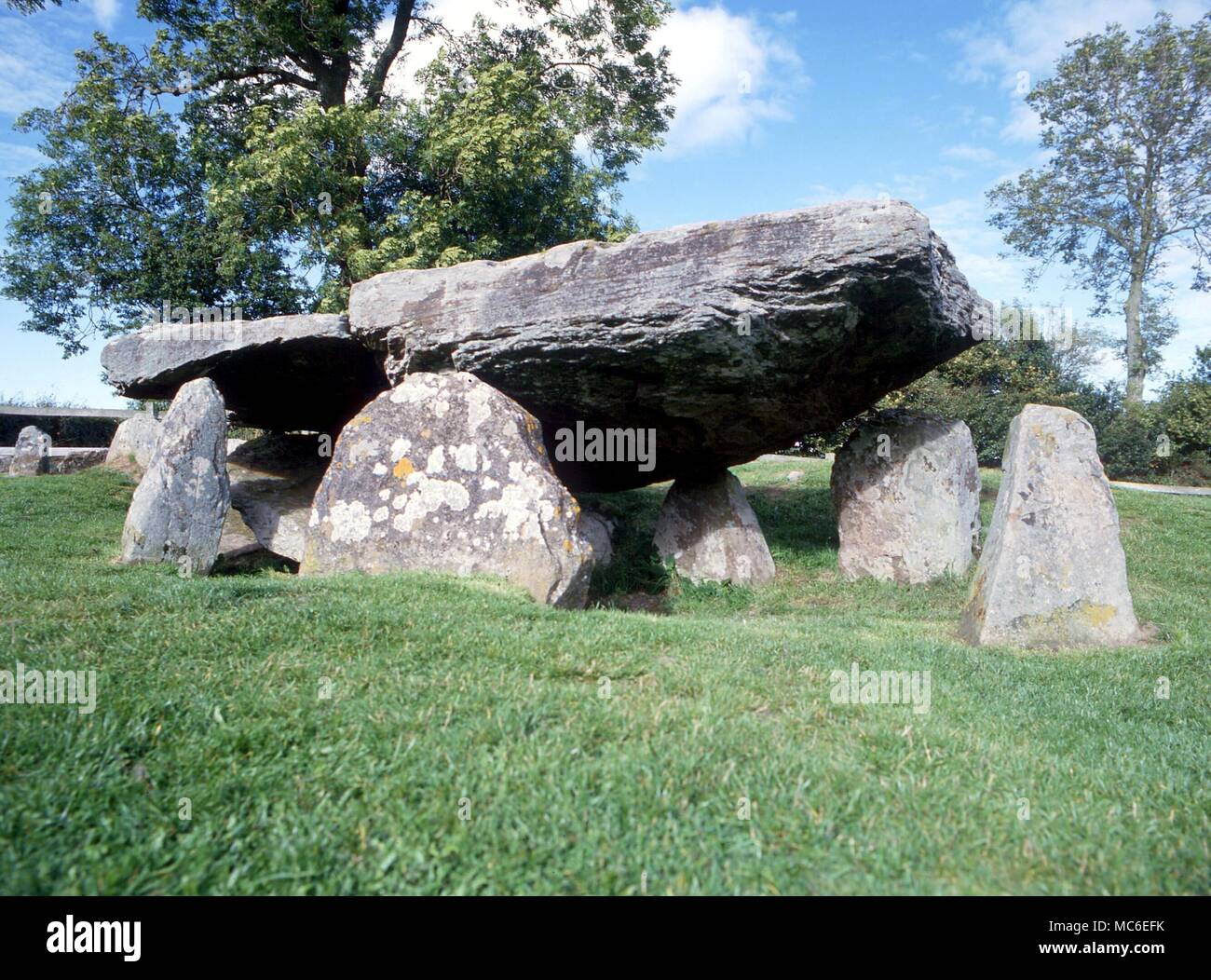 Stones - Arthur's Stone, cerca de Worcestershire, Hereford y Dorstone Foto de stock