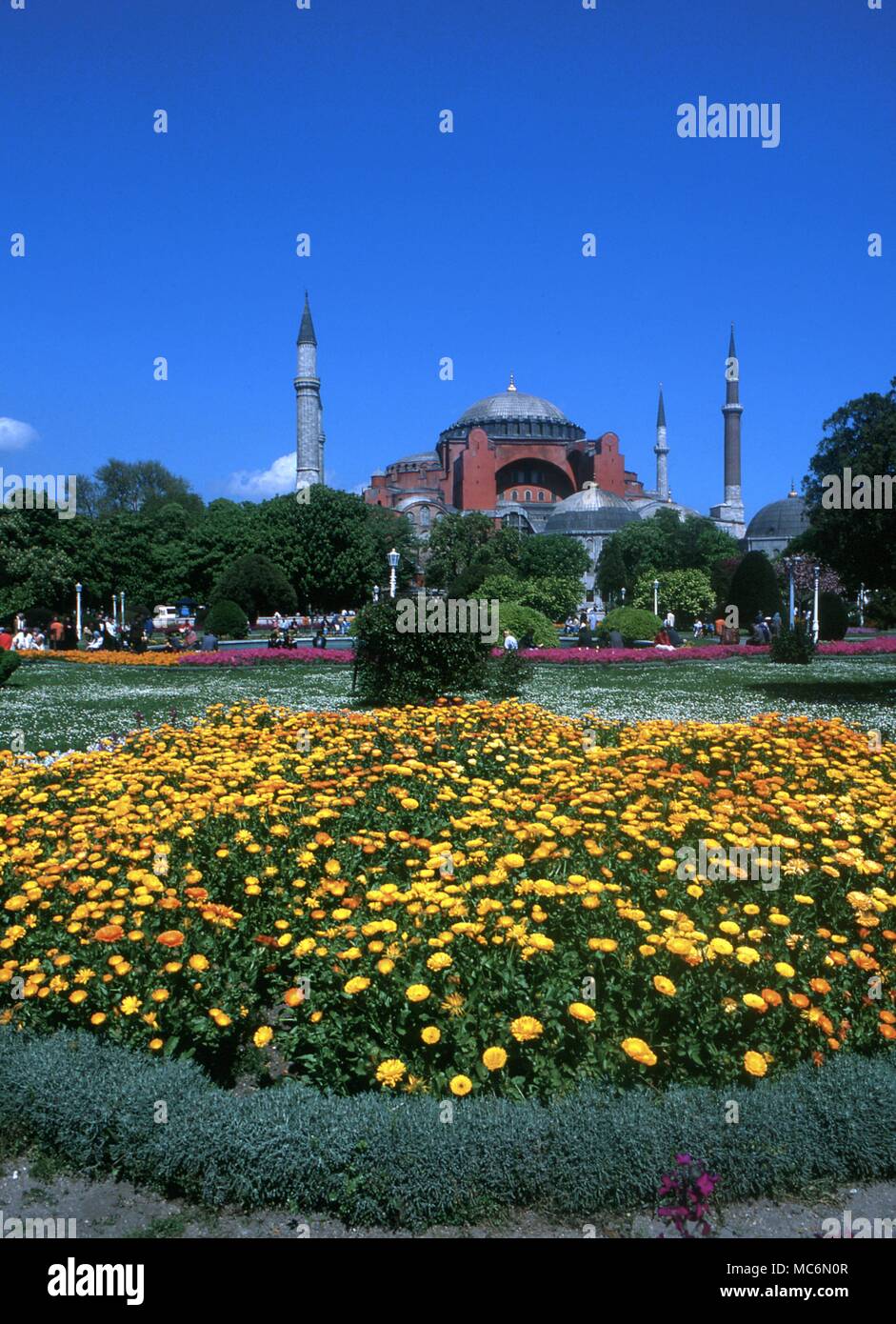 Hagia Sophia, Estambul, Turquía. Foto de stock