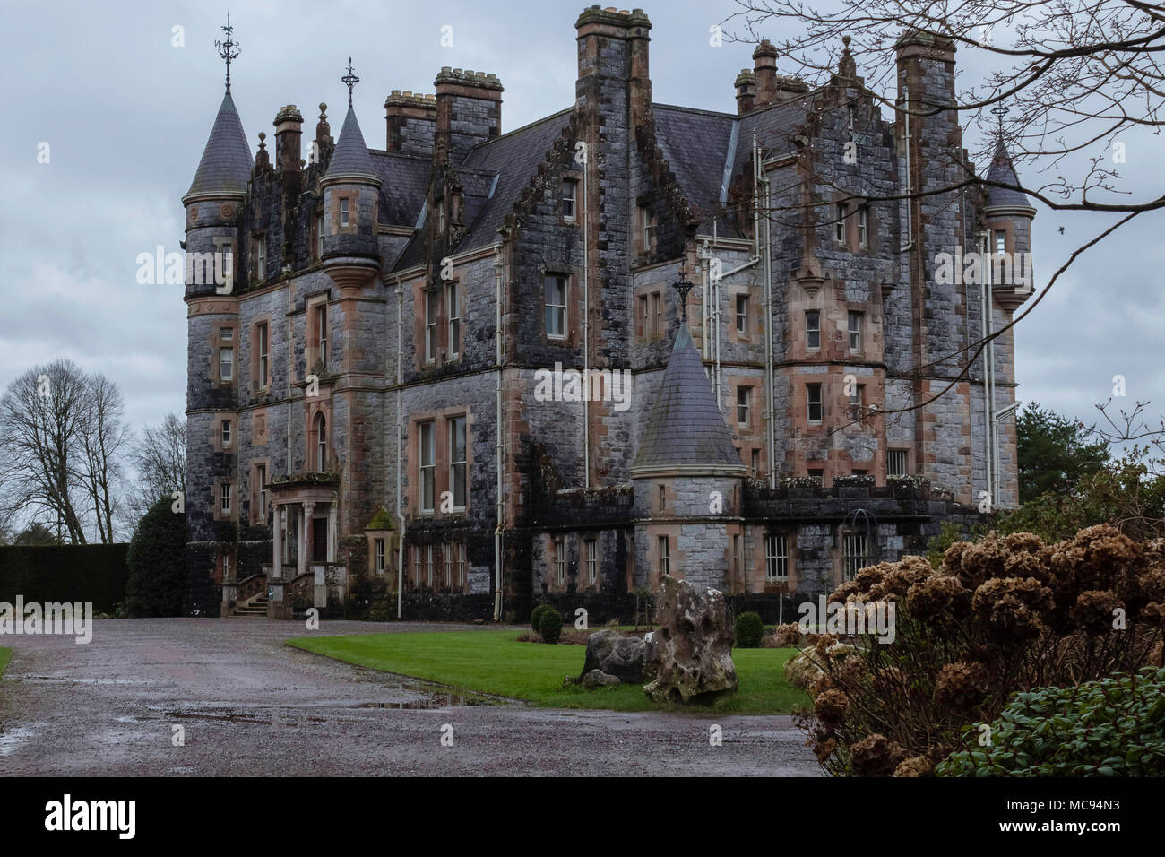 Castillo Blarney en Cork Foto de stock