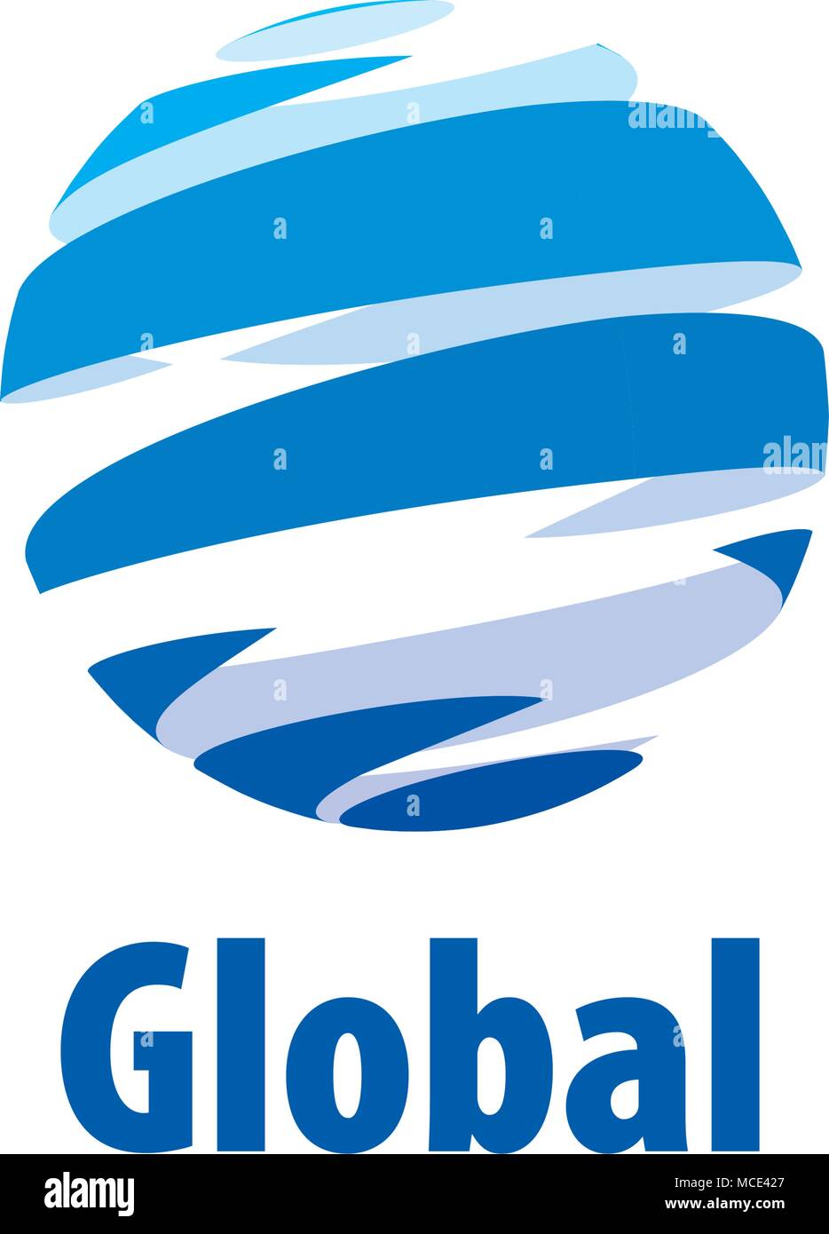 Vector logo globe Imagen Vector de stock Alamy