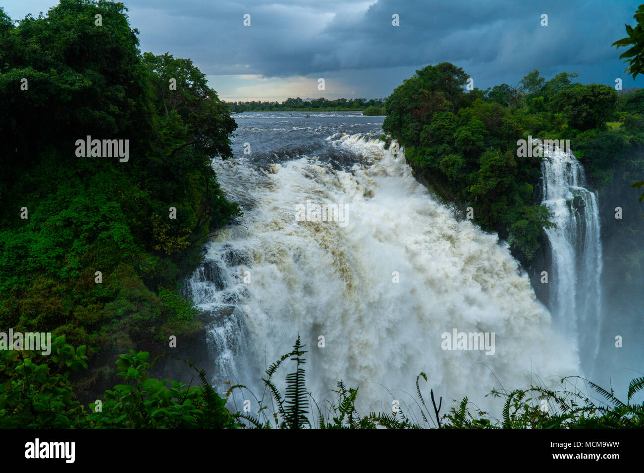 Victoria Falls, Zimbabwe Foto de stock