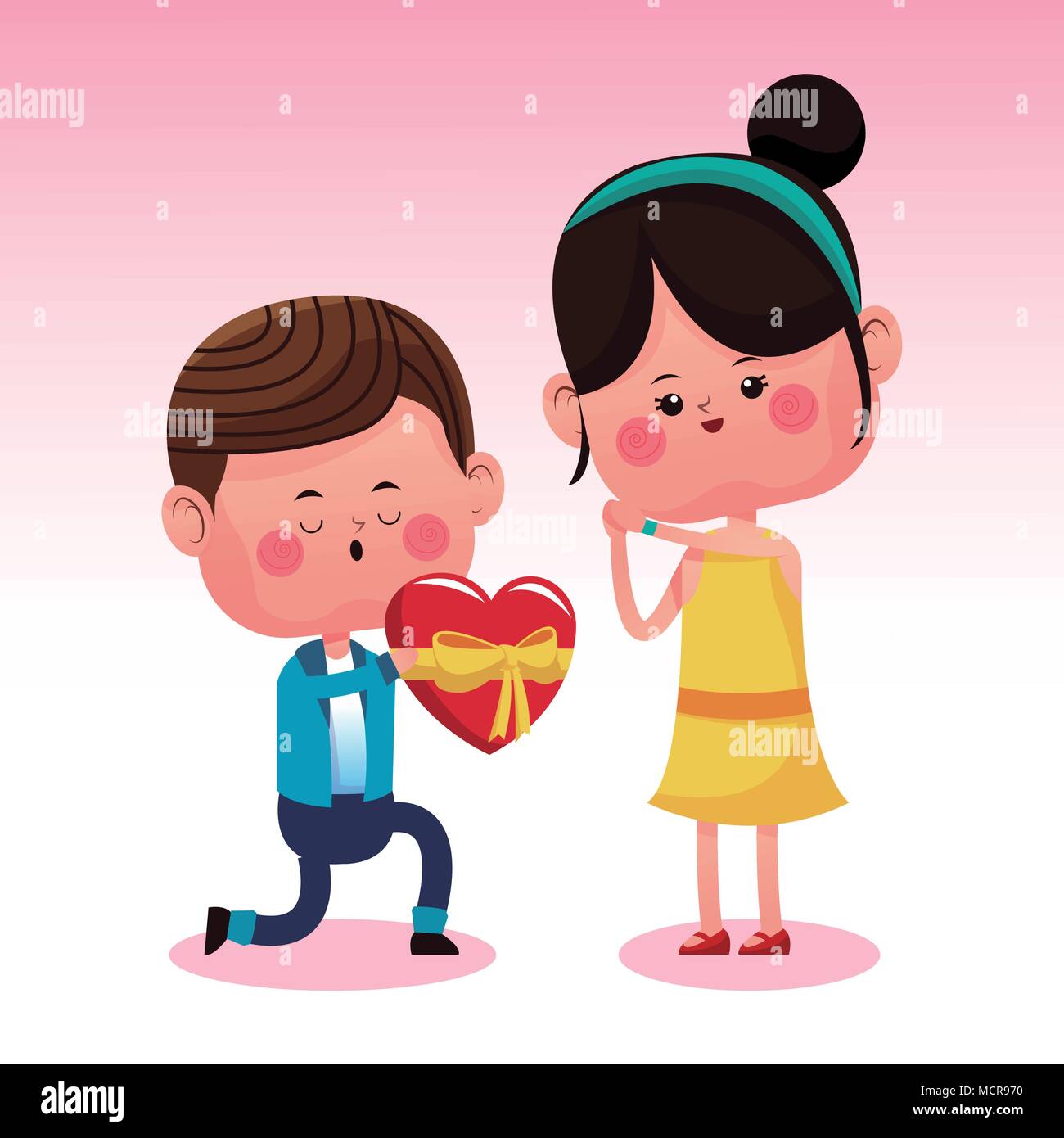Linda pareja de amor dibujos animados Imagen Vector de stock - Alamy Linda pareja de amor dibujos animados Imagen Vector de stock - Alamy