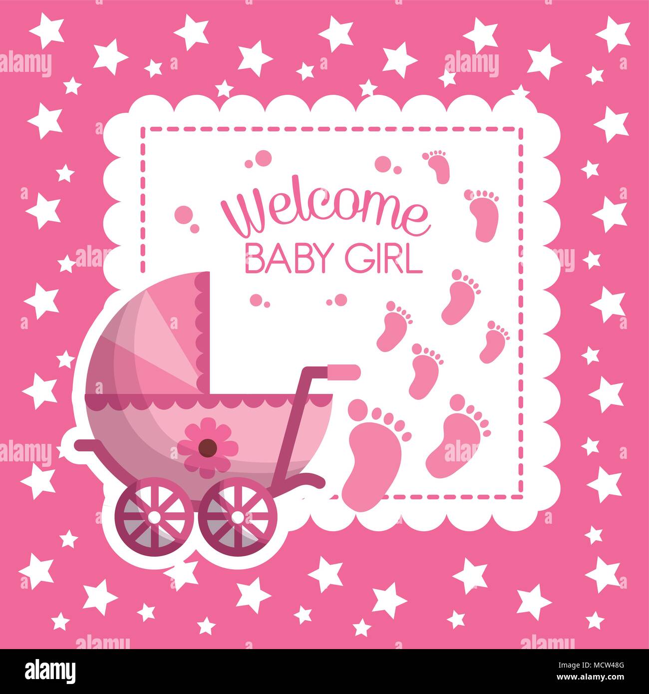 Happy baby shower Imagen Vector de stock - Alamy