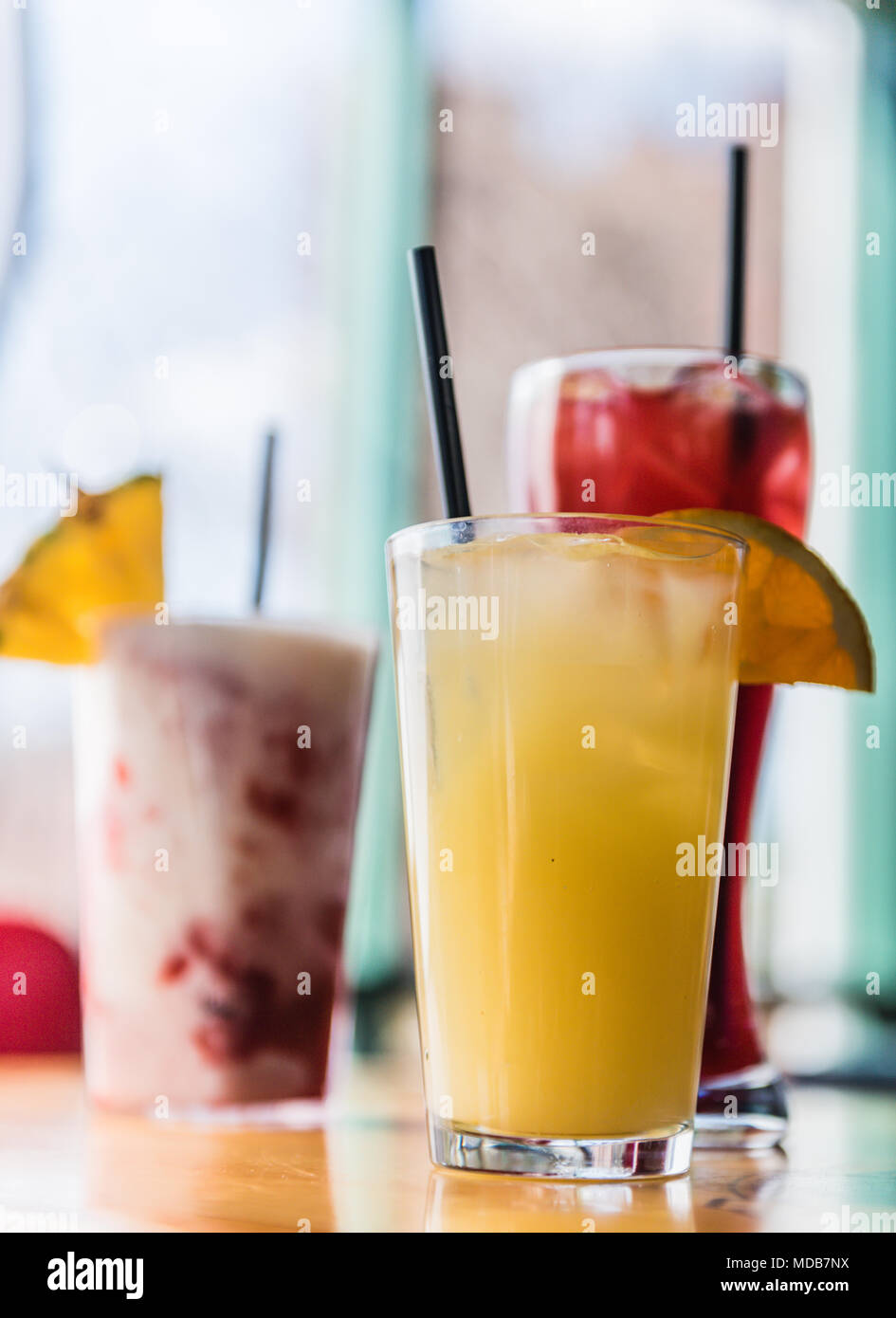 Un cóctel de Orange Crush, la firma beber de Maryland, tiene una mezcla