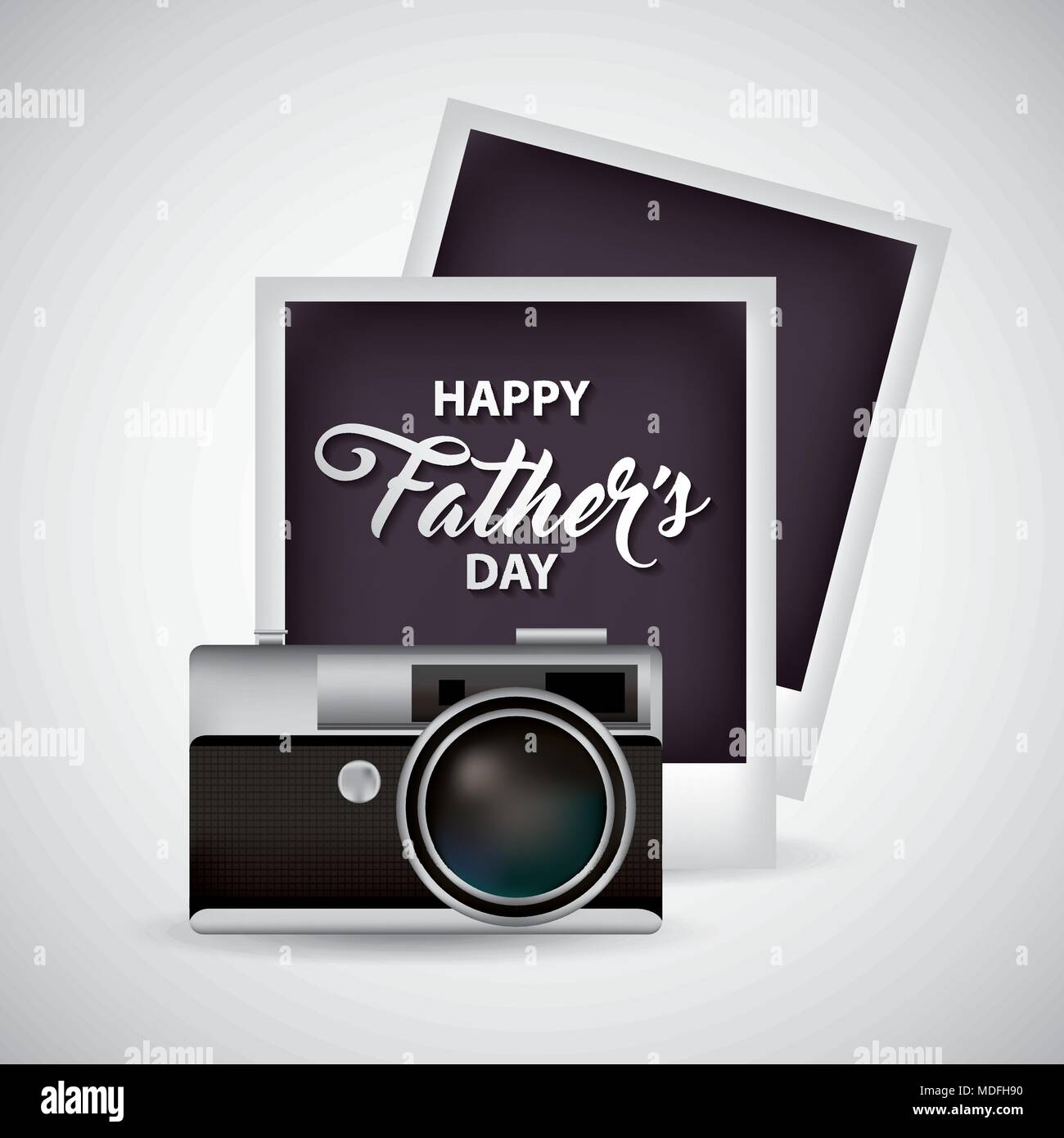 Feliz Día del padre Imagen Vector de stock - Alamy