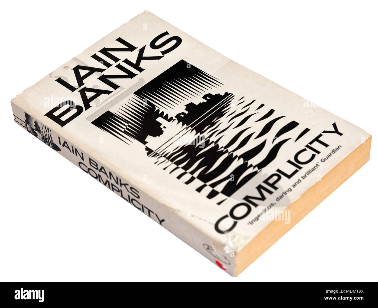 Complicidad por Iain Banks Foto de stock