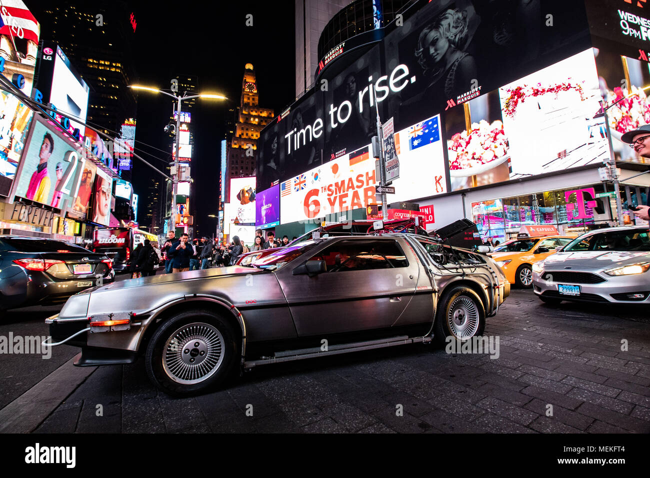 La Ciudad de Nueva York de abril de 2018 Foto de stock