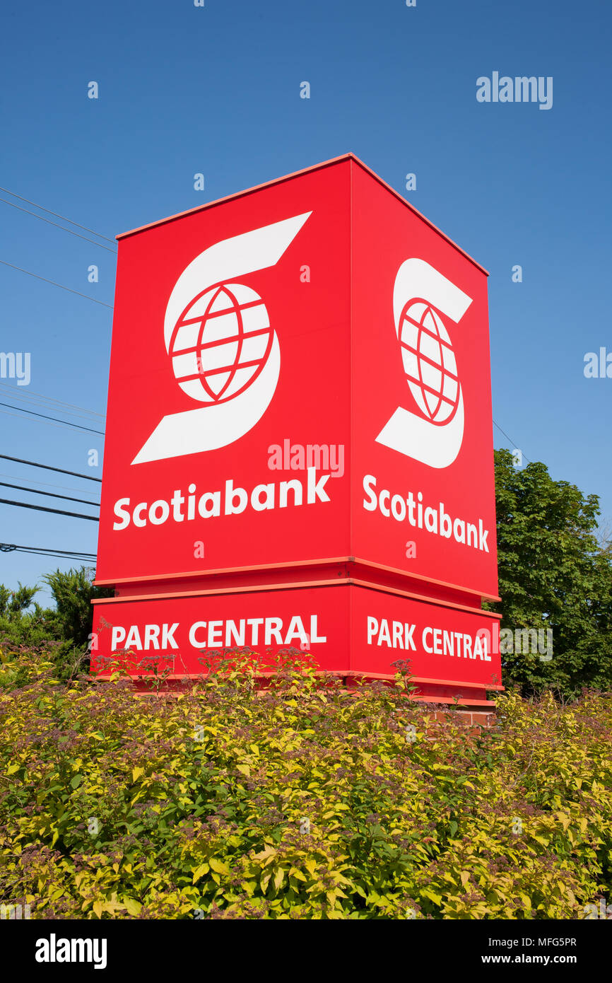 BURNSIDE, Canadá - Junio 26, 2016: El Bank of Nova Scotia y Scotiabank, es  el tercer mayor banco de Canadá en términos de mercado y depósitos del  capitolio Fotografía de stock - Alamy