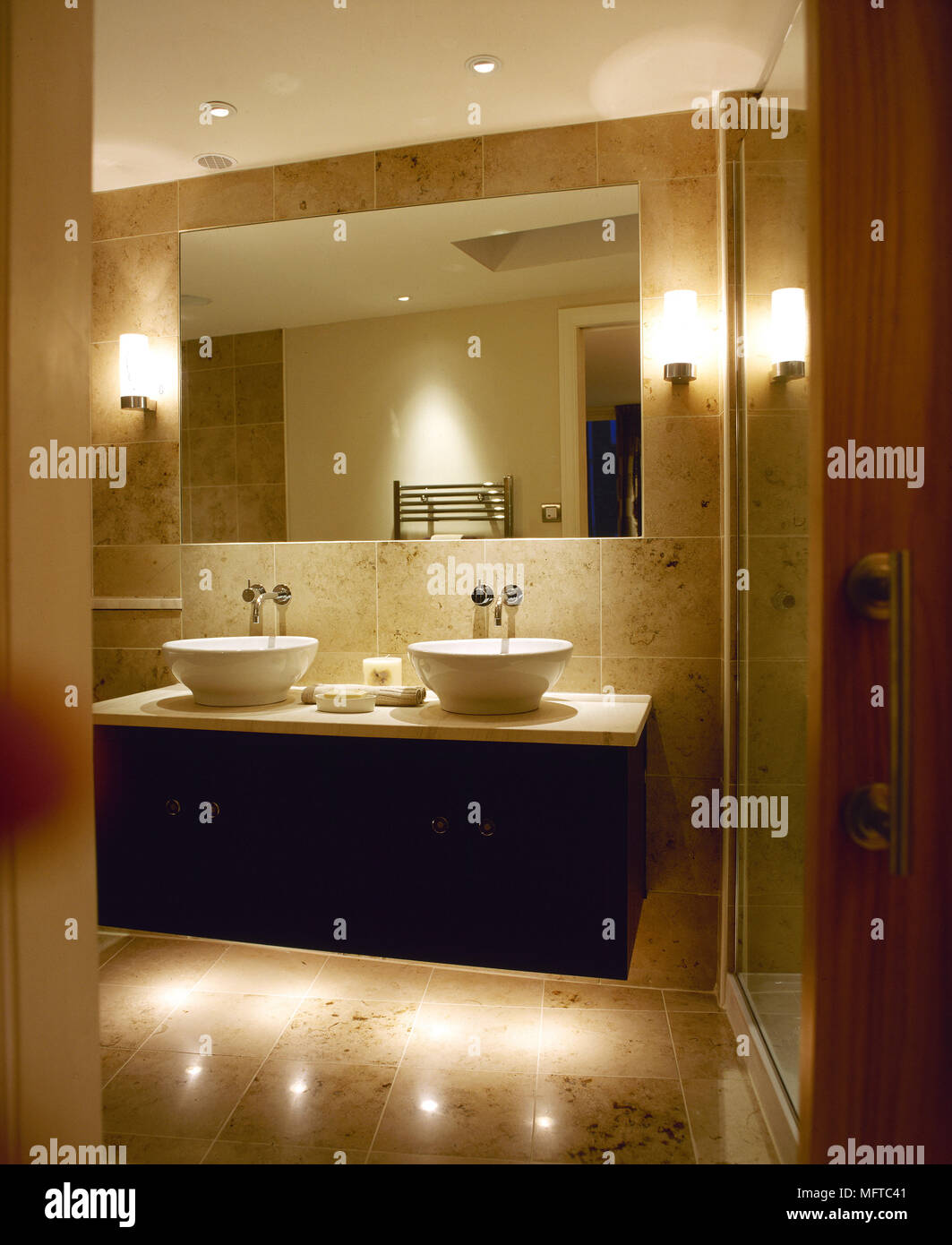 Luz espejo baño Aplique pared Apliques Lámpara espejo moderna oro
