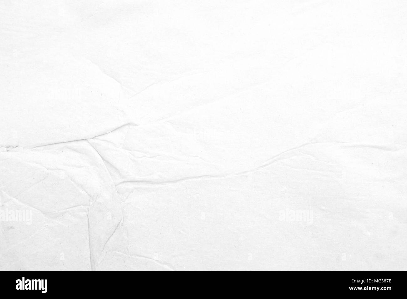 Textura De Papel Arrugado Blanco De Fondo Fotografía De Stock Alamy 5793