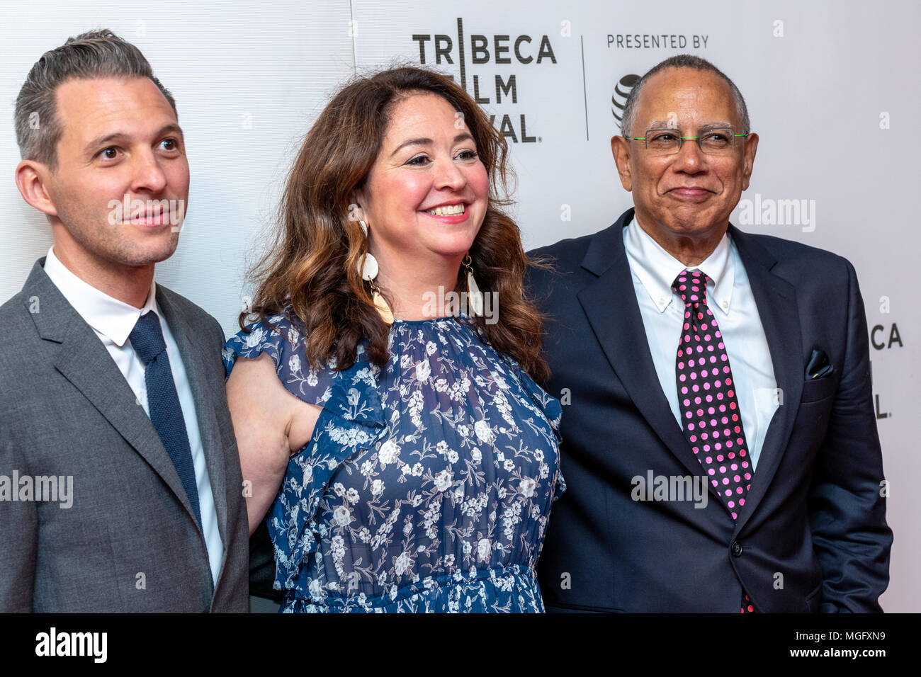 Nueva York, Estados Unidos, 28 de abril de 2018. (L-R): \ Nueva York, Estados Unidos, 28 de abril de 2018. (L-R): \