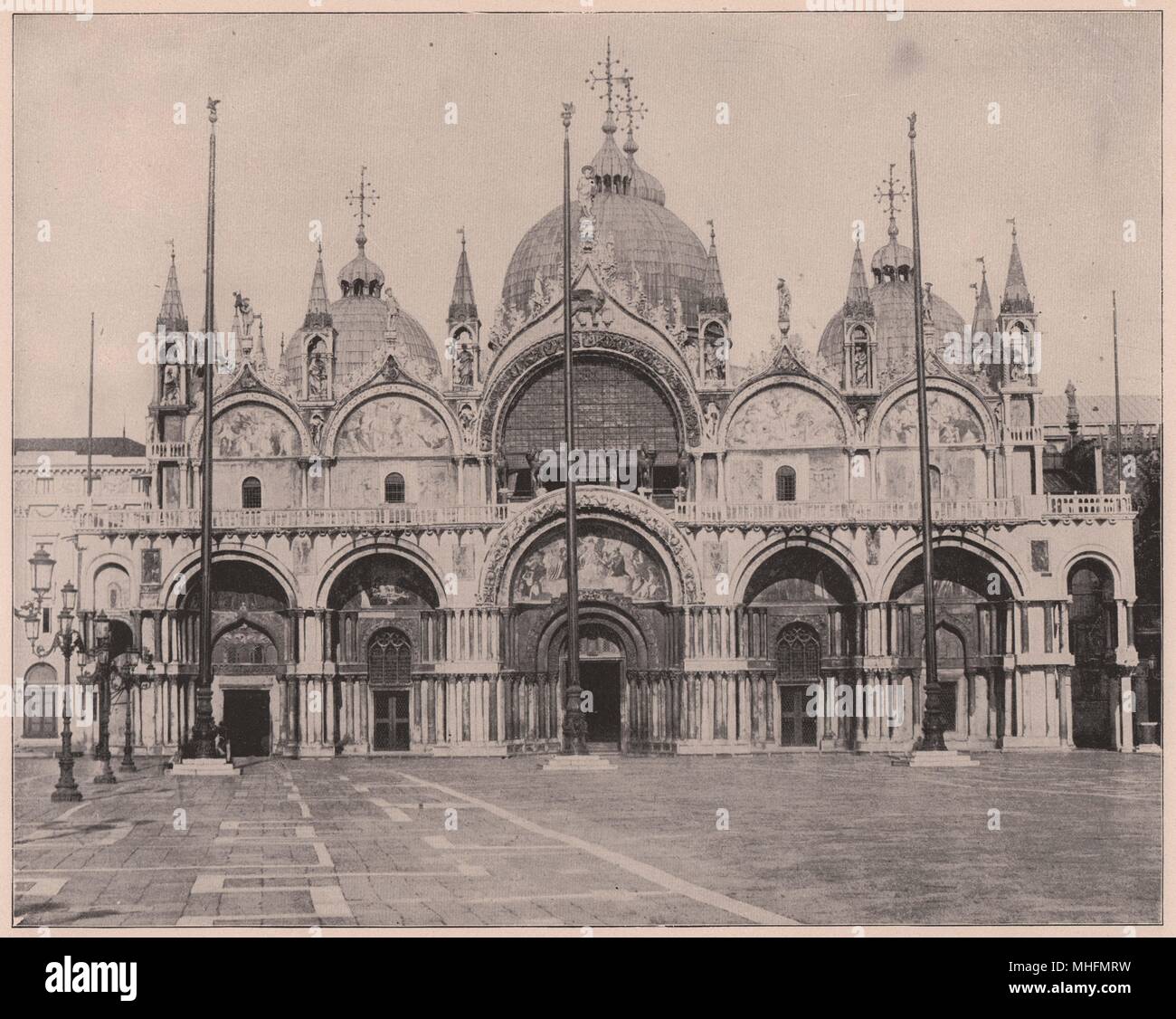La Iglesia de San Marco, Venecia Foto de stock