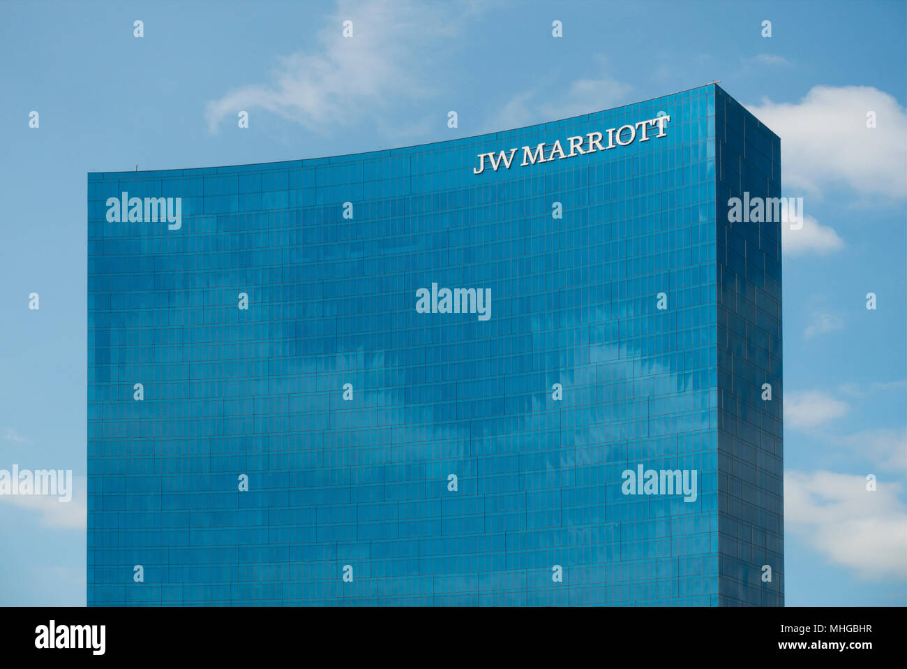 El JW Marriott en Indianápolis en Foto de stock