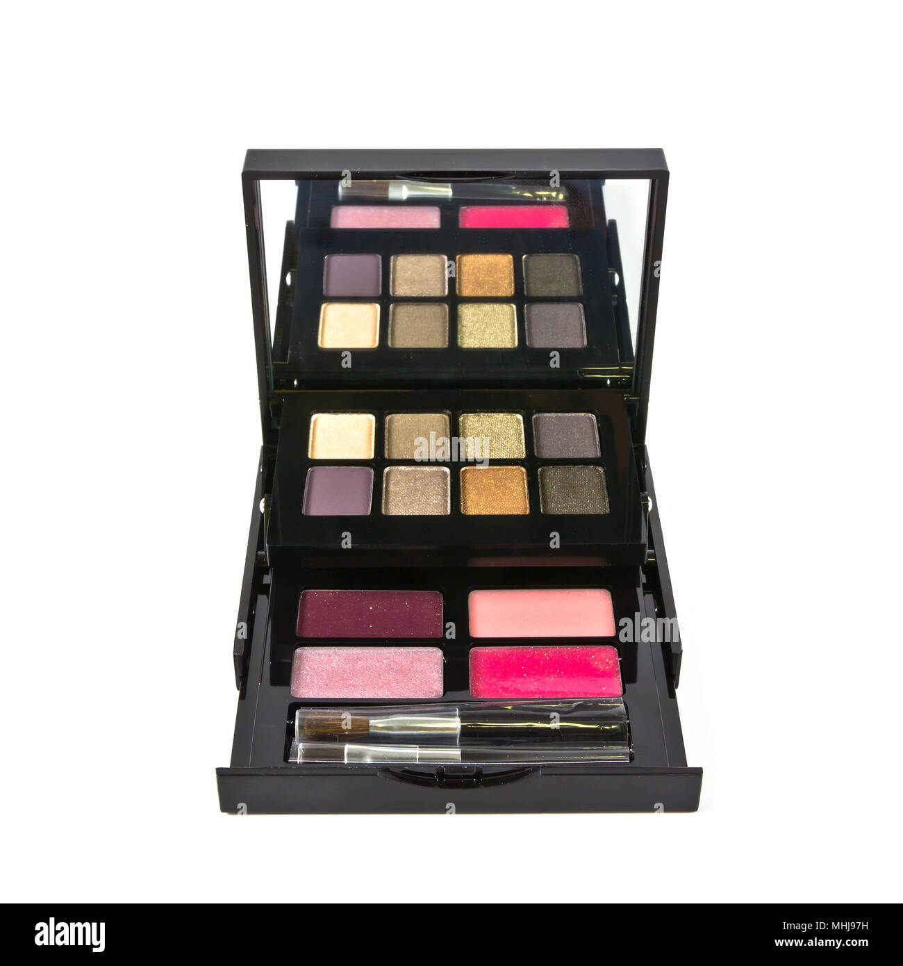 Set de maquillaje, maquillaje, sombras de ojos y brillos labiales Fotografía de stock - Alamy Set de maquillaje, maquillaje, sombras de ojos y brillos labiales Fotografía de stock - Alamy