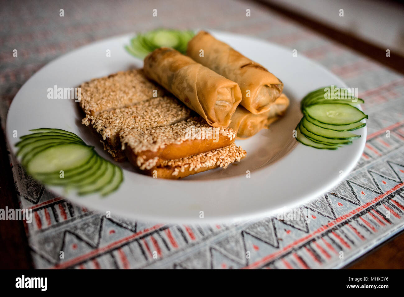 Comida China Foto de stock